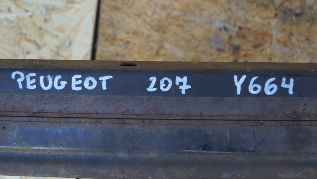 фото №11, Балка бампера перед peugeot 207