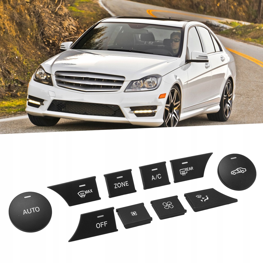 фото №11, Кнопка кондиционера кнопка регулировки громкость заменитель dla mercedes