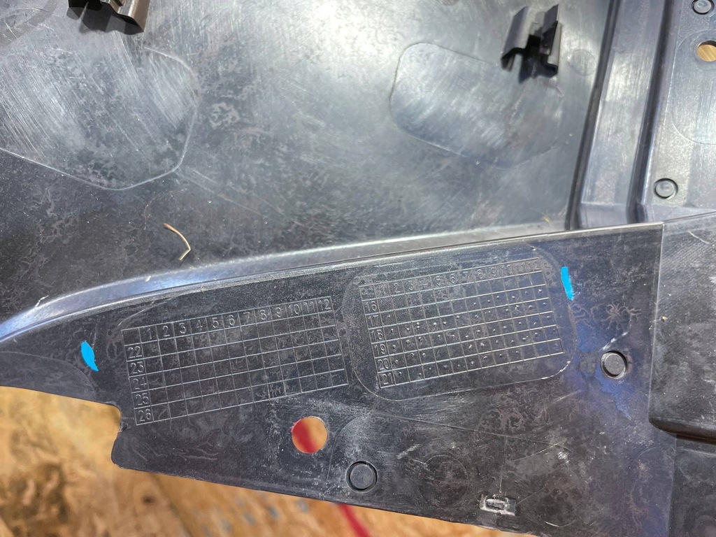 фото №14, Nissan leaf ii 2 ze1 17-22 решітка радіатора молдинг захист решітка бампера перед