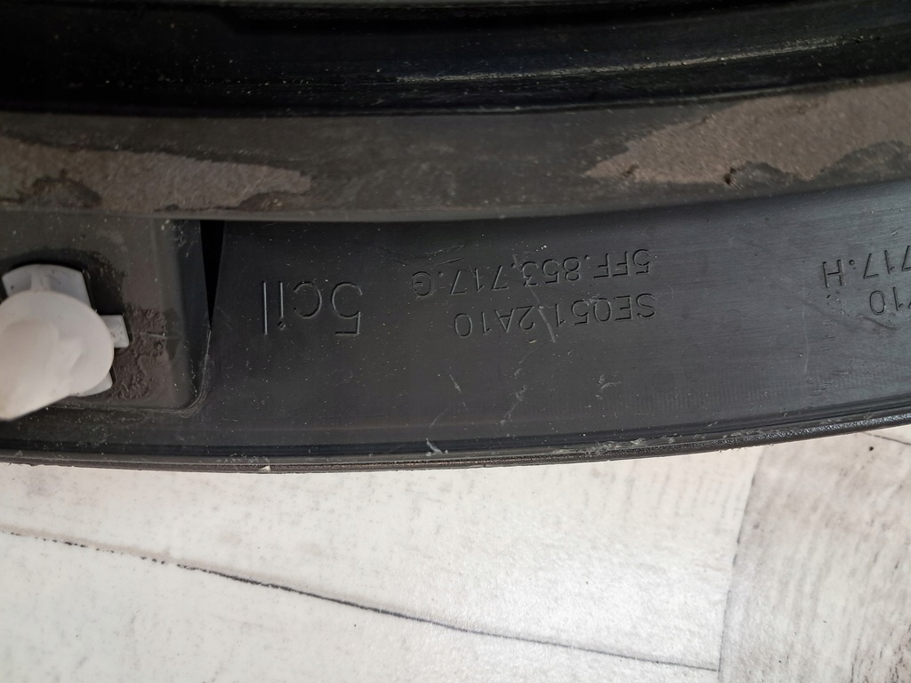 фото №14, Cupra formentor молдинг накладка крыла левый перед 5ff853717g