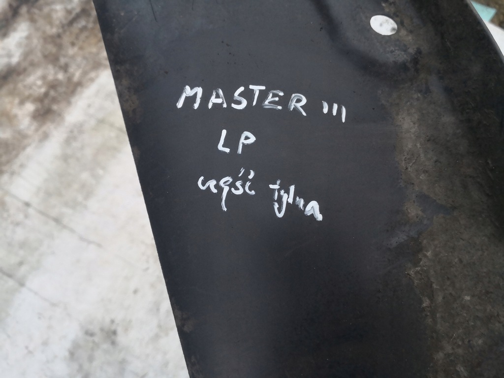 фото №5, Підкрилок лівий перед частина задня renault master iii