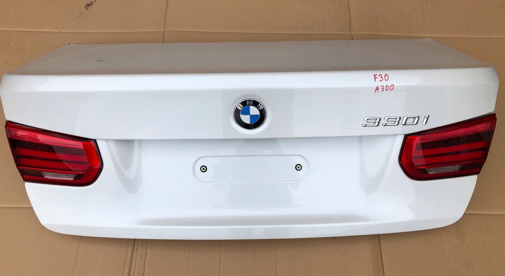 фото №1, Bmw 3 f30 крышка багажника багажника задняя задняя a300