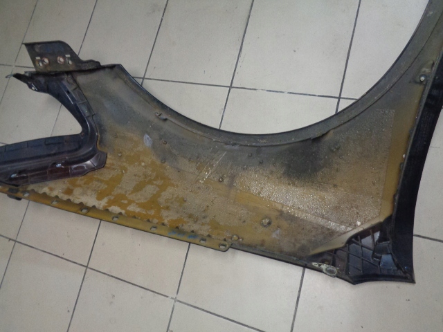 фото №13, Крыло левый перед vw phaeton 02-10 lr9v чёрный