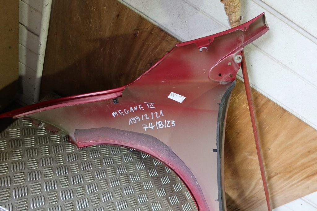 фото №10, Крила правий перед renault megane iii