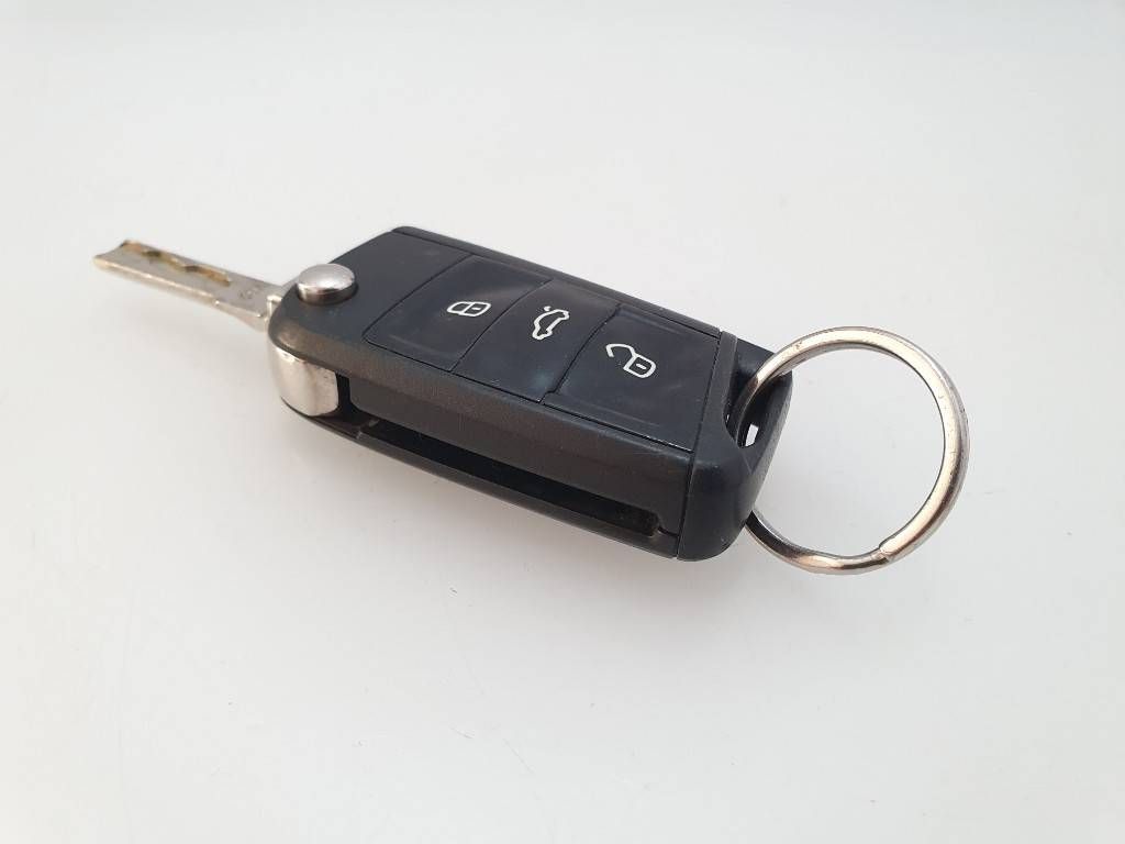 фото №14, Volkswagen golf vii 2016 замок зажигания + жало ключ pilot комплект 1k0905851