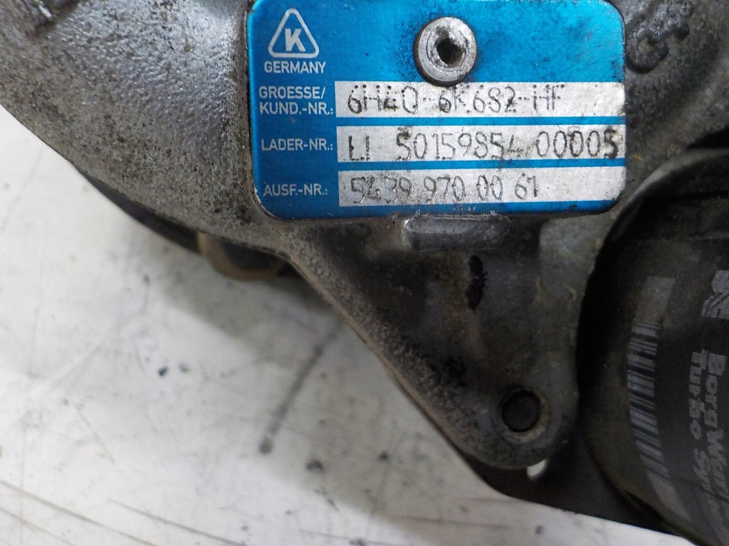 Land range rover 09r 3.6 td 272km 368dt турбонагнітач 6h4q-6k682-hf Ціна