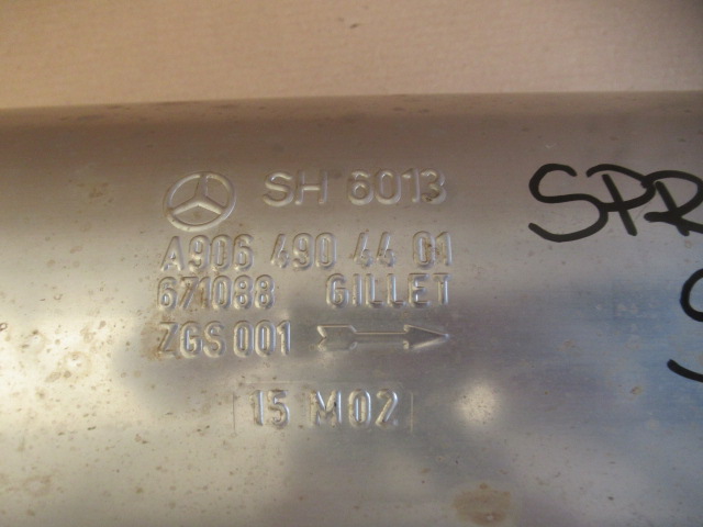 фото №2, Mercedes sprinter 906 выхлоп гаситель