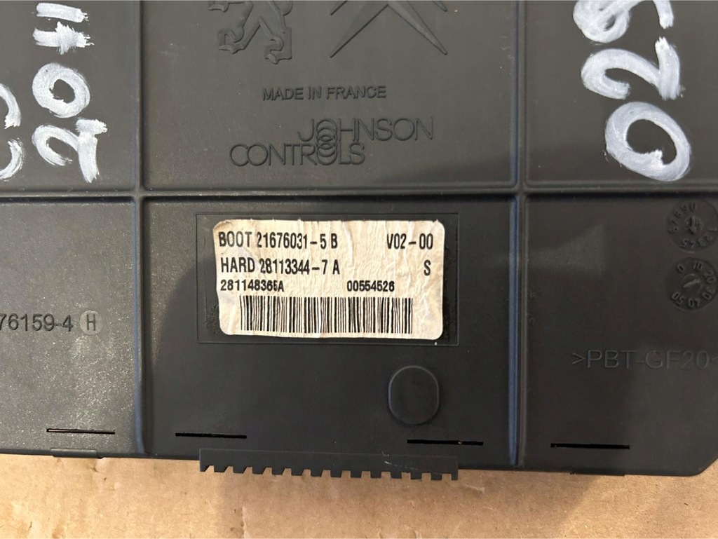 фото №12, Набір стартовий імобілайзер citroen c5 ii 2,0 hdi 136 km hw9655534080 sw9660781280