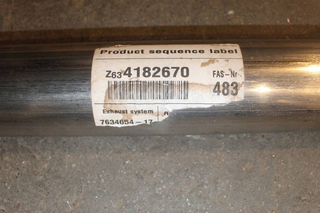 фото №13, Mini f56 f57 lci jcw b48 b48d гаситель выхлоп новый