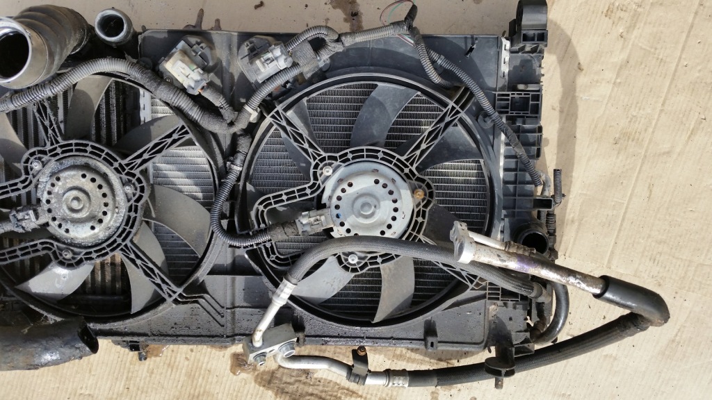 Радиатор вентиляторы opel meriva 2 b 1.7 cdti с Разборки