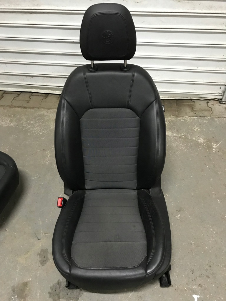 фото №8, Alfa romeo giulia комплект сидений заднее сиденье кожа