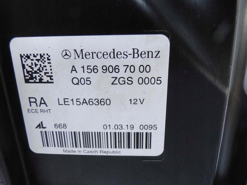 фото №13, Mercedes gla x156 156 lift лампа права led hp