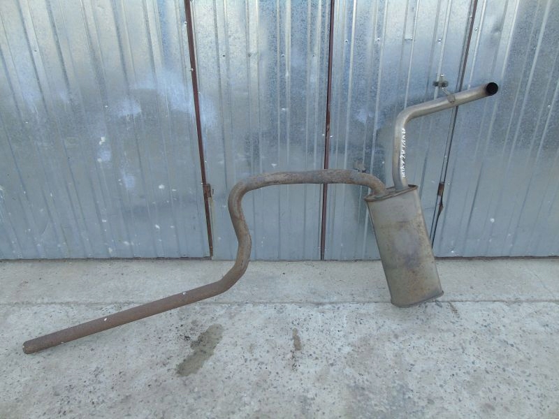 фото №1, Audi a2 вихлоп гасник гасник 1.4 tdi