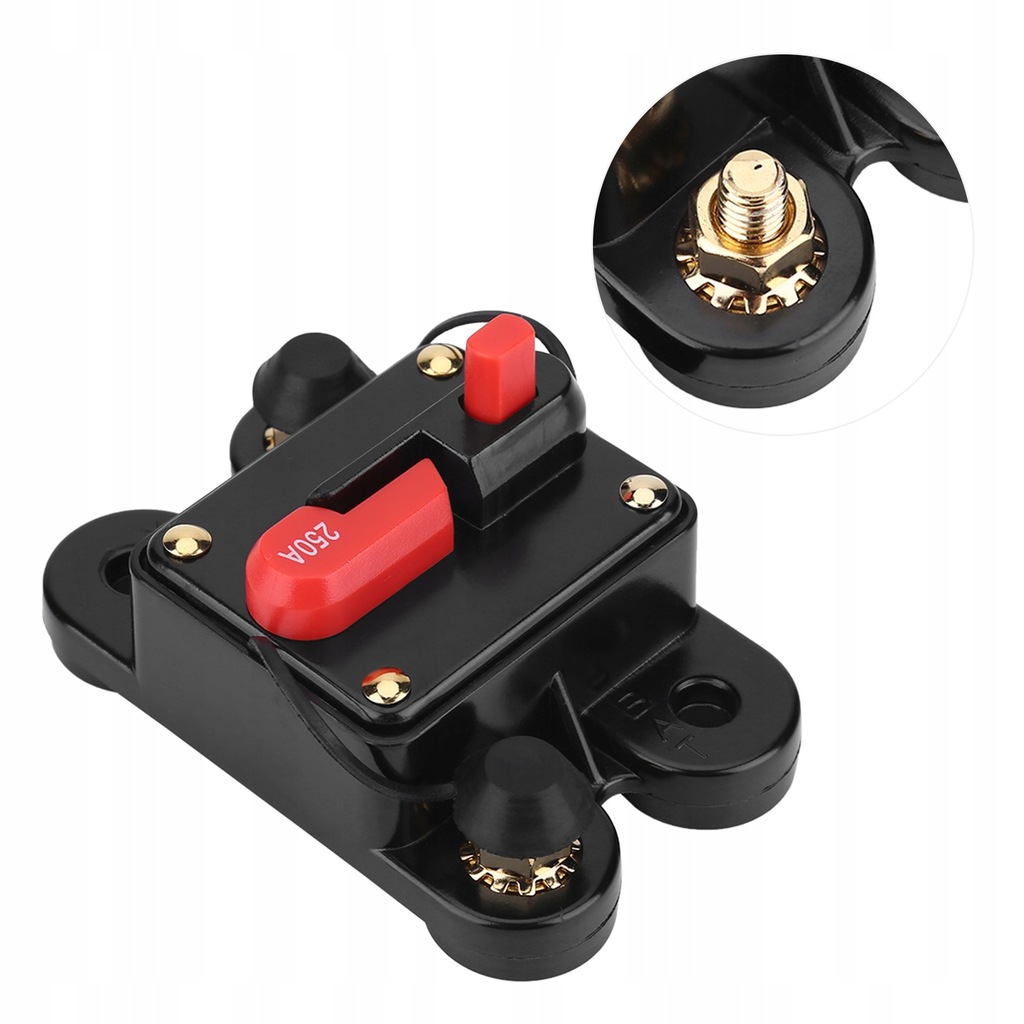 фото №14, Автомобильный предохранитель автоматический 250a dc12v