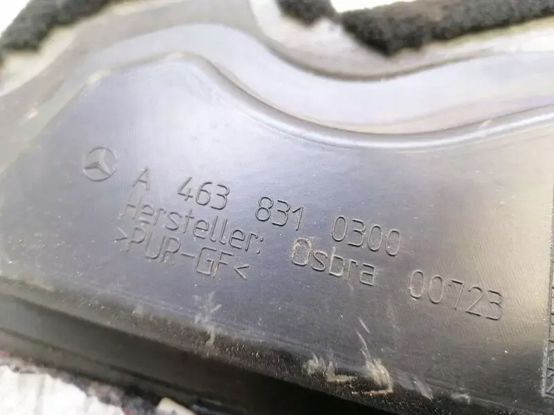 фото №6, Mercedes g-wagen w463 a4636808009 защита na nóżki правое