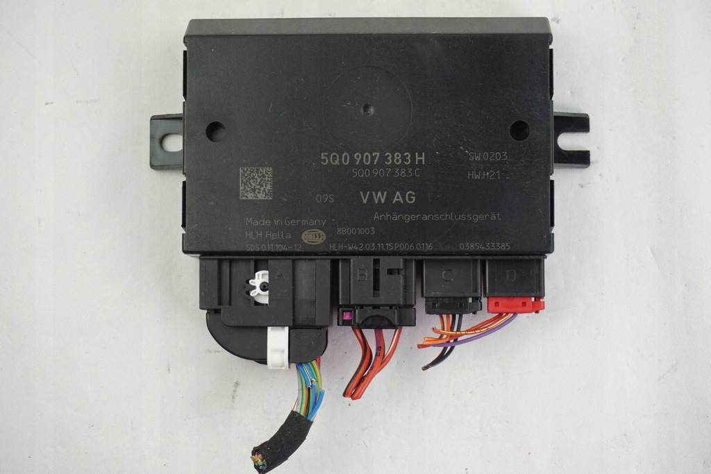 фото №1, Модуль фаркоп vw golf vii 5q0907383h