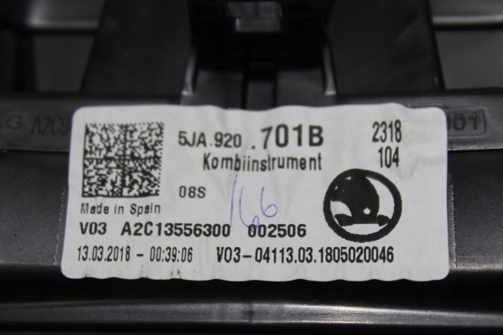 фото №3, Прилади skoda rapid