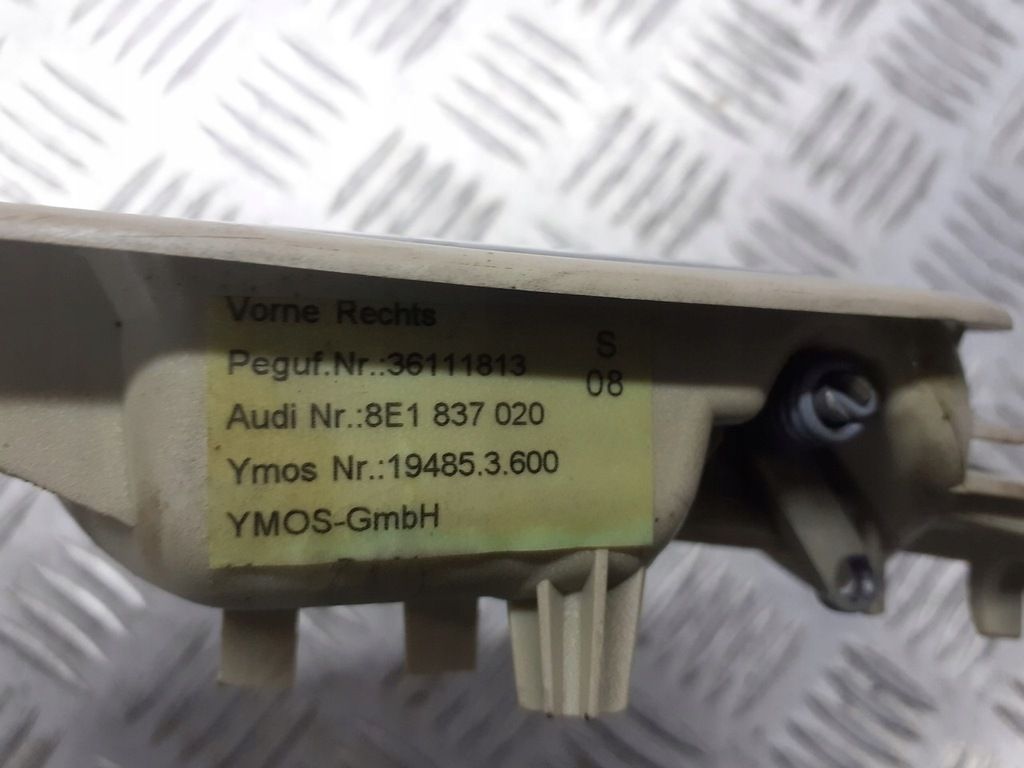 фото №3, Ручка ліва задня внутрішня audi a4 b6 8e0839019