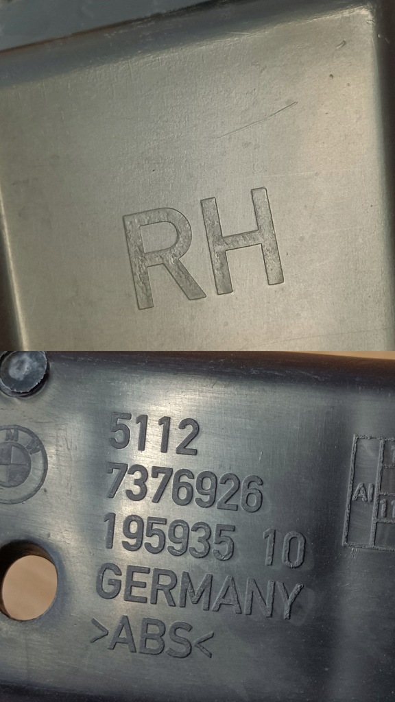 фото №7, Bmw 2 f45 f45n направляющая кронштейн бампера правый задняя 51127376926