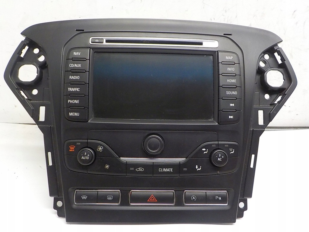 фото №1, Ford mondeo mk4 радио навигация заводская bs7t18k931ee