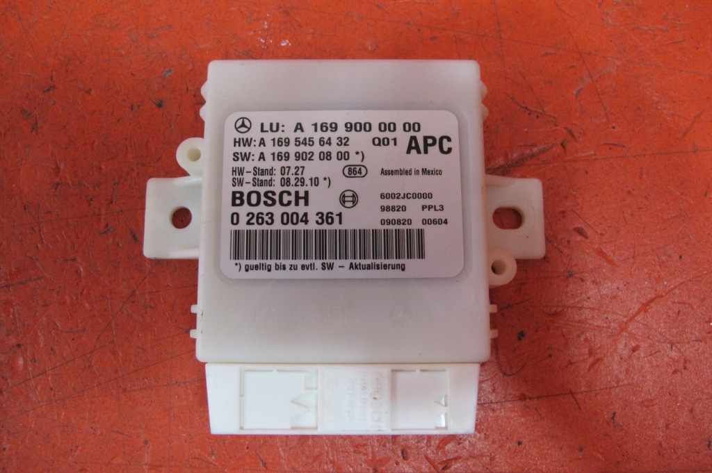 фото №1, Mercedes w169 a-klasa w245 b klasa модуль паркування pdc a1699000000 apc
