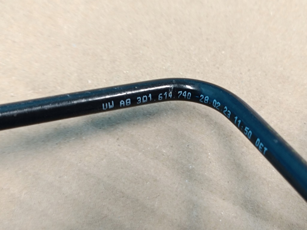 фото №8, Skoda superb 3 lift 2.0 tdi 110kw 2023 r шланг гальмівний 3q1614740