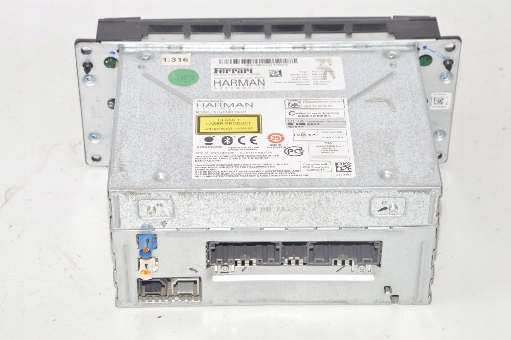 фото №6, Ferrari california ff радіо заводський навігація