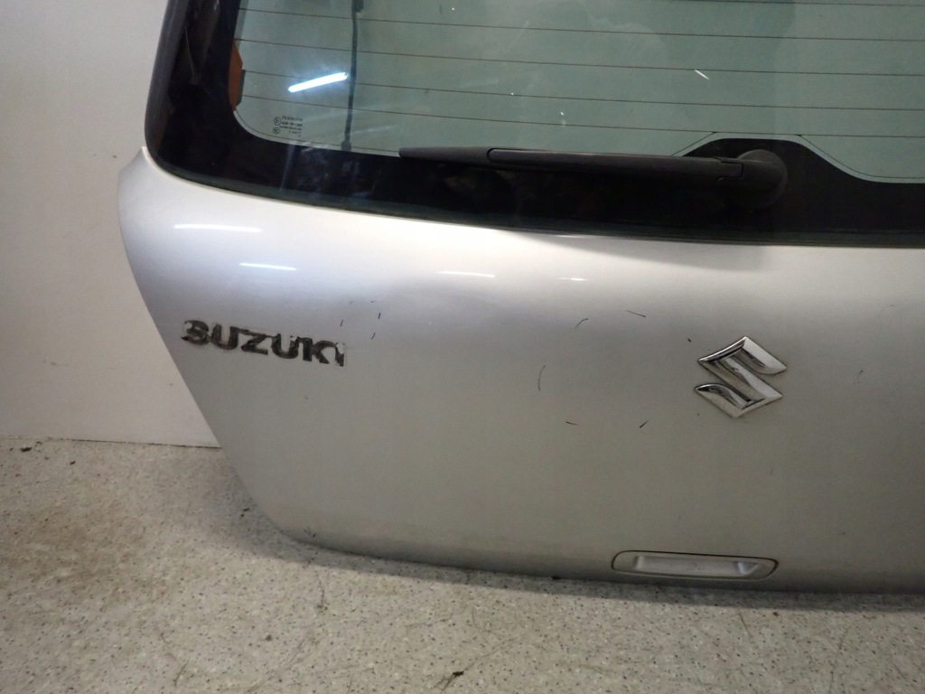 фото №7, Suzuki swift mk6 04-09 кришка багажника багажника скло задня