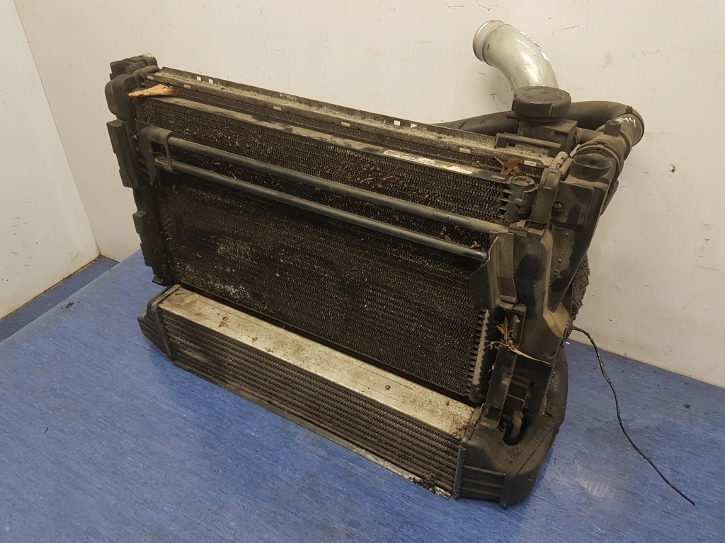 фото №8, Bmw 320d e46 touring kombi комплект радіатор m47