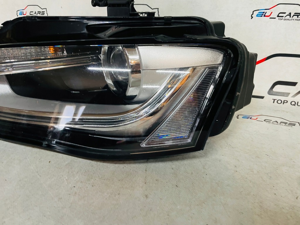 фото №3, Audi a4 b8 lift лампа левая перед ксенон led 2012-2015 rok