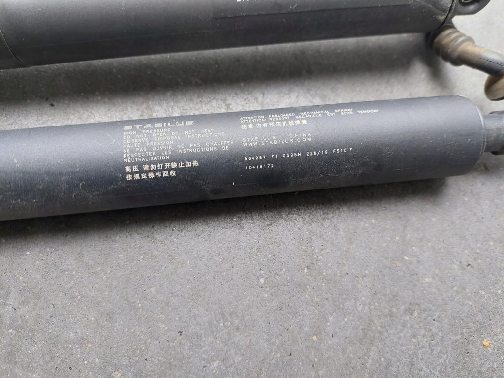 фото №6, Привід амортизатори кришки комплект 10403877 mg hs i