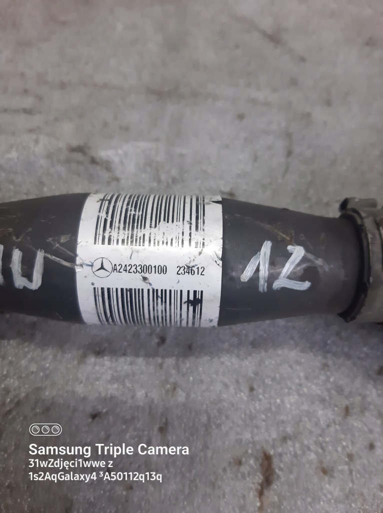 фото №4, Mercedes w176 2.2 cdi приводной вал левая a2423300100