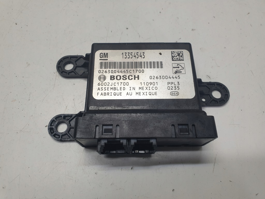 фото №1, Модуль pdc opel astra j 13354543