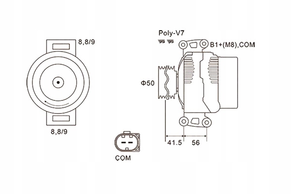 Генератор mercedes- magneti marelli Ціна