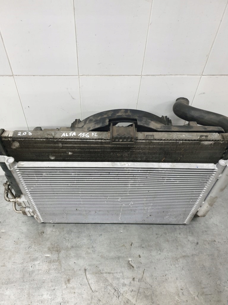 фото №1, Комплект радіатор alfa romeo 156 lift 2,0