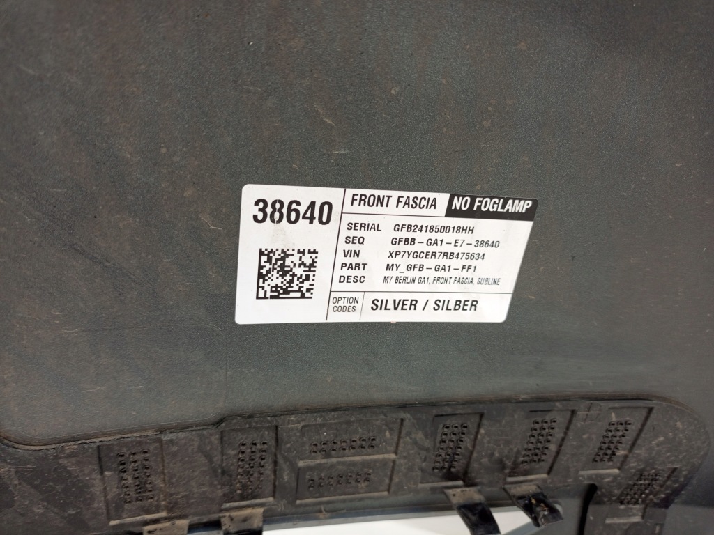 Tesla model y 2020- бампер перед передній 1493745-00-a ÷ Недорого