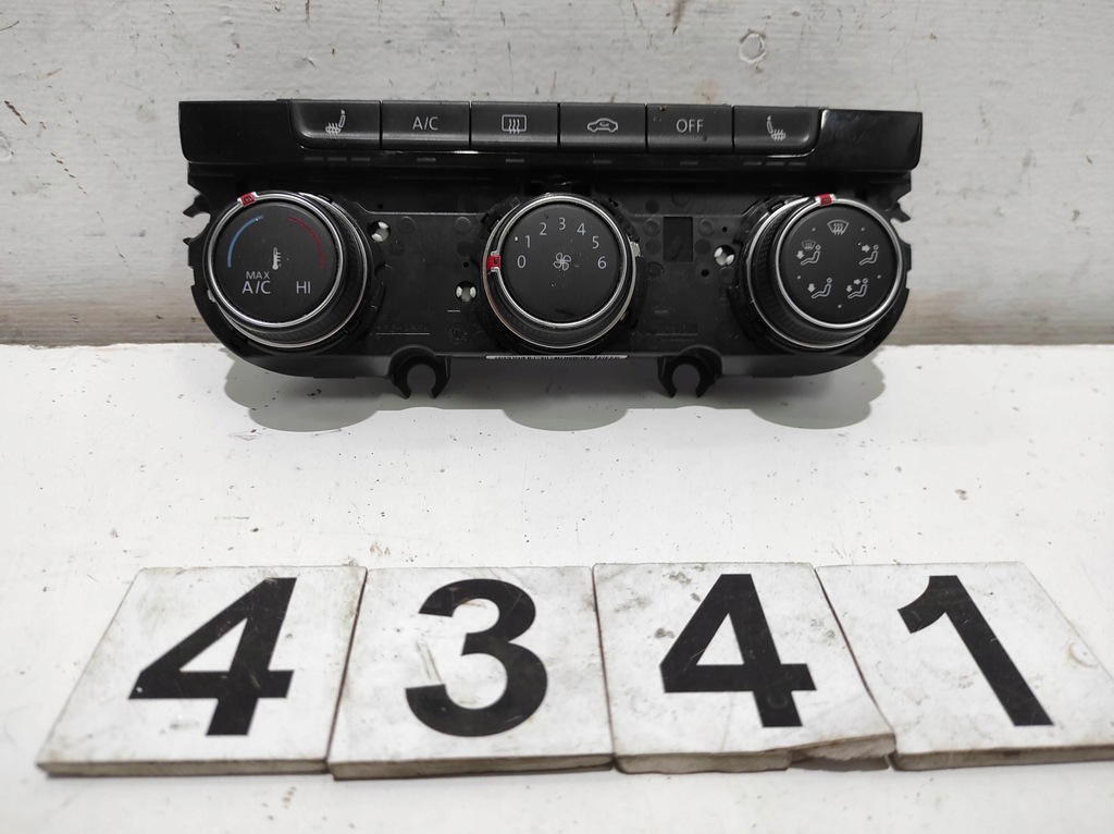 фото №1, Панель кондиционера vw golf vii 5g0907426aa