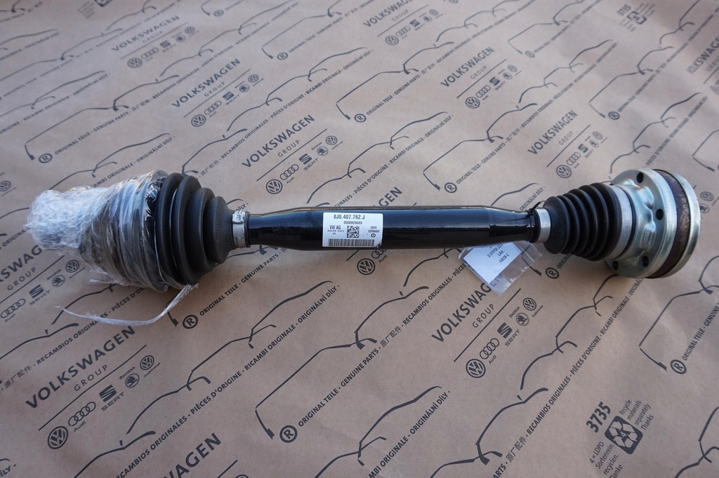 фото №1, Приводной вал передняя audi tt 8s 8j04077612d