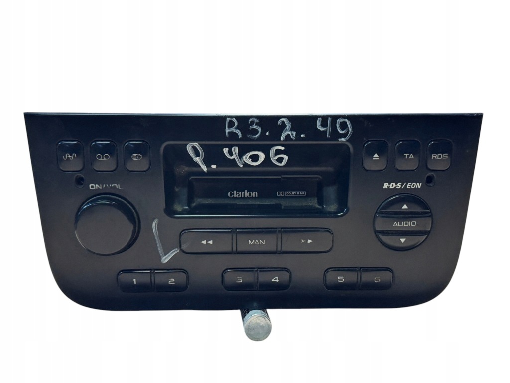 Купить Радиопроигрыватель радио peugeot 406 9636704880