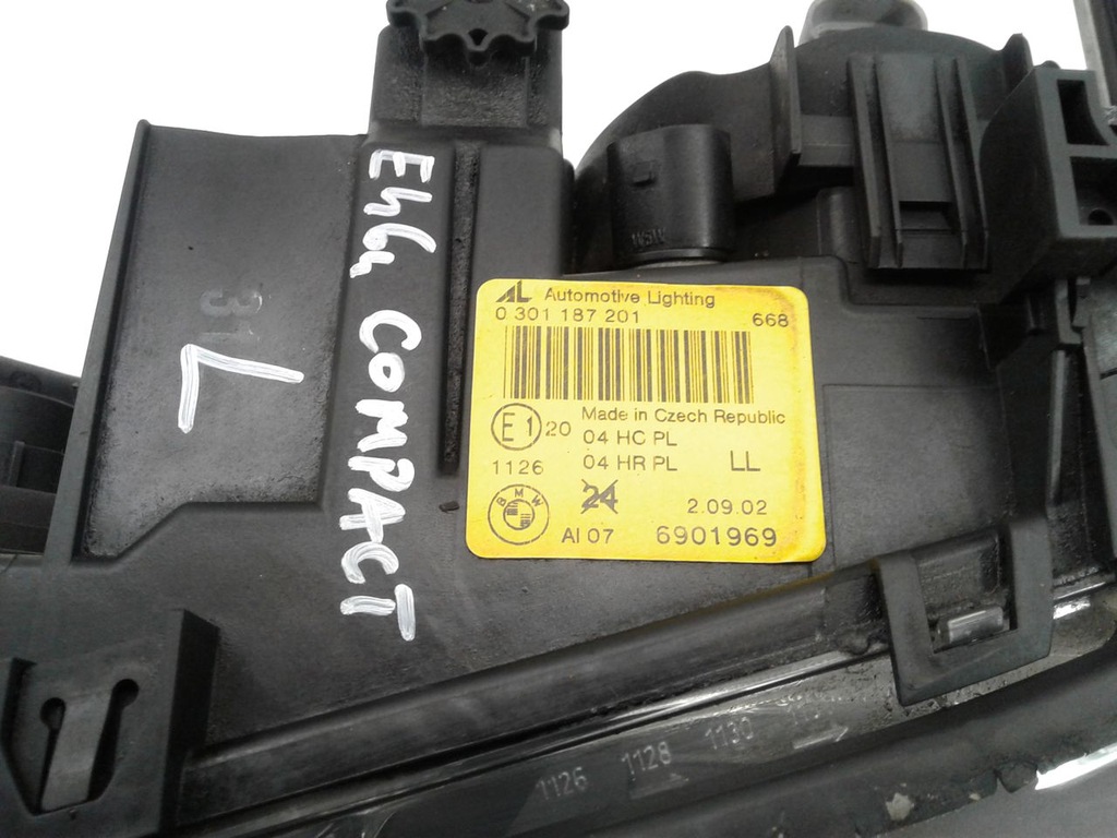 фото №5, Лампа перед передня ліва 6901969 bmw e46 compact