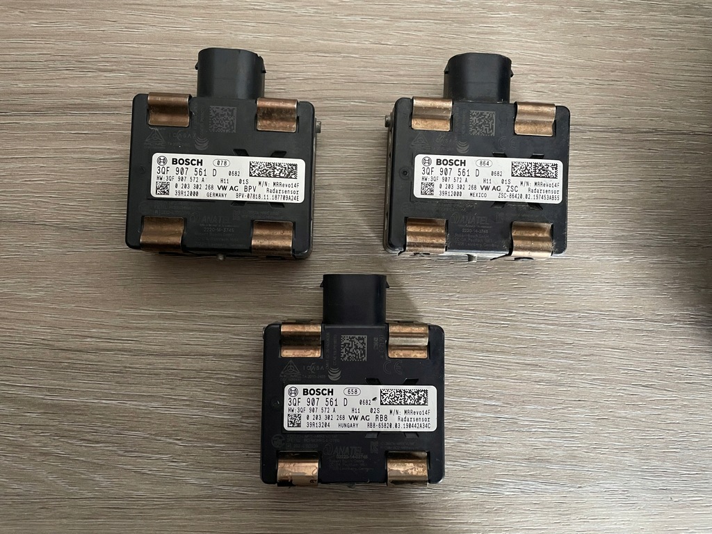 фото №1, Радар датчик distronic vw 3qf907561d