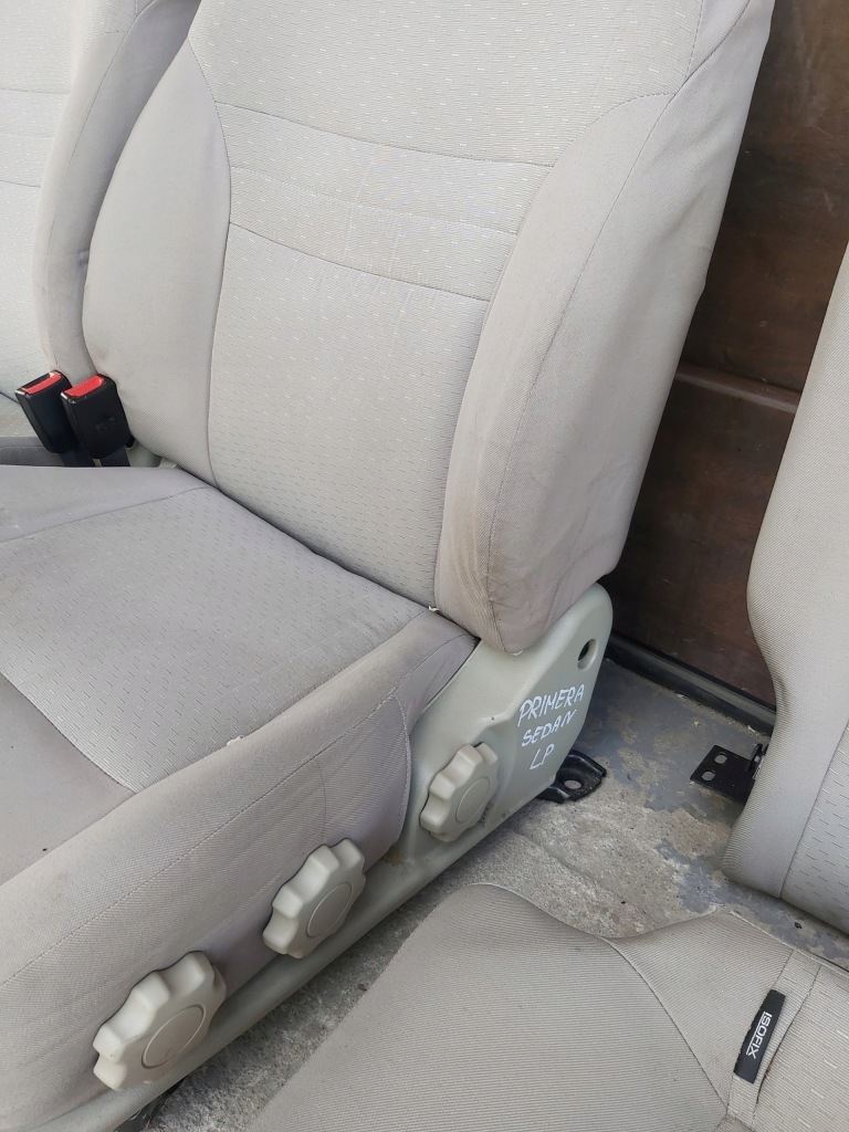 фото №7, Nissan primera p12 sedan сиденье левый правый перед задняя заднее сиденье обшивка дверь