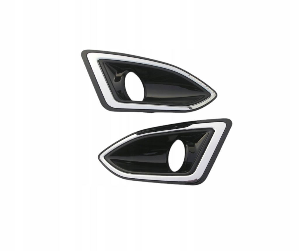 фото №1, Ford edge 2015- решітка протитуманної фари права ліва + хром