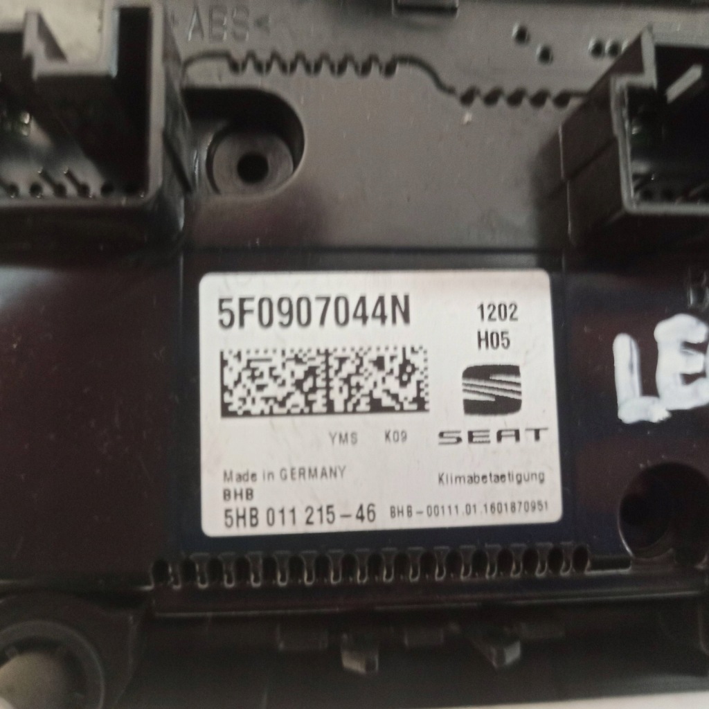 Seat leon 3 панель обдув кондиціонера 5f0907044n Оригінал