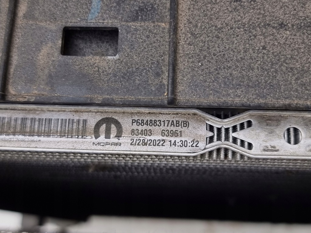 фото №12, Jeep grand cherokee wl l 3.6 limited радиатор радиатор комплект 2022-