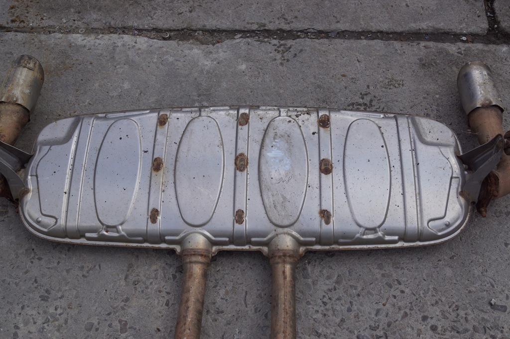 фото №8, Выхлоп гаситель конечный audi q7 4l 4.2 fsi