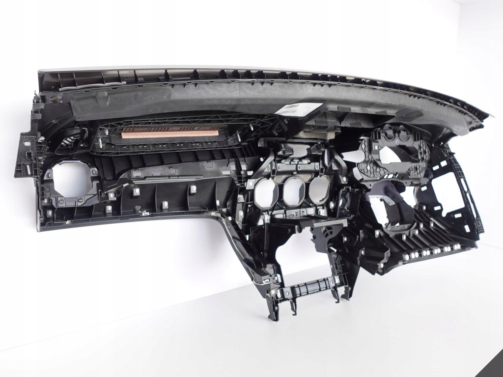 фото №9, Mercedes glc x253 15- консоль приборная панель кожа коричневый org