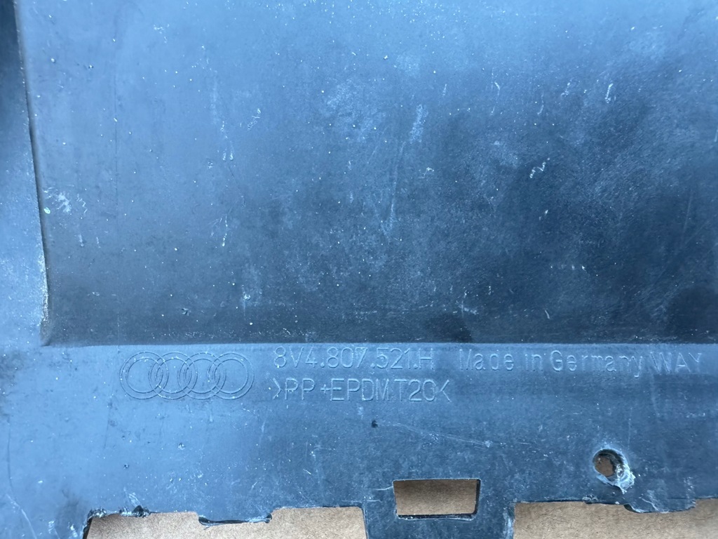 фото №10, Бампер задняя диффузор audi rs3 8v4 2013-2020 оригинал