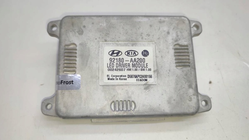 фото №1, Перетворювач модуль led лампи 92180-aa200 hyundai elantra vii europa