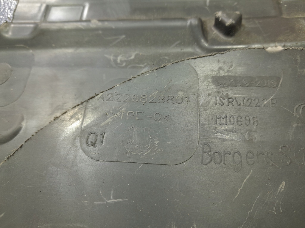 фото №7, Mercedes s w222 lift шумоизоляция пол сиденье задняя a2226829101